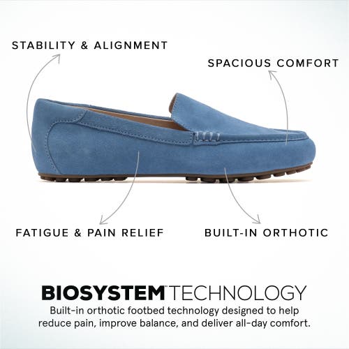 Abeo Harbor In Faded Denim Suede - Metatarsal