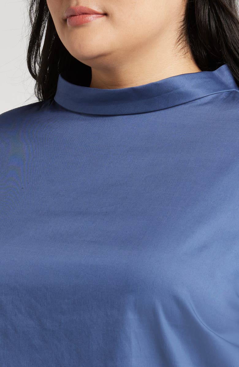 HARSHMAN Ulyana Tie Back Top, Alternate, color, Indigo Blue