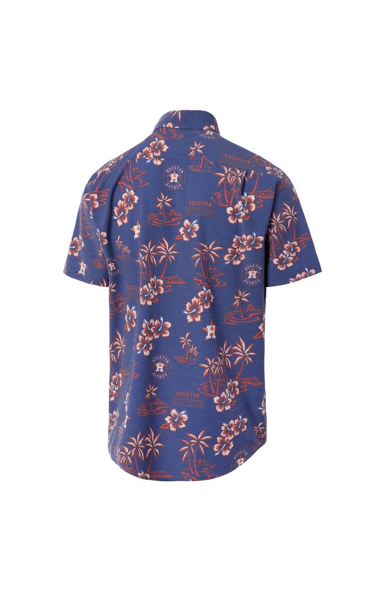 Reyn Spooner Men's Reyn Spooner  Navy Houston Astros Kekai Performance Button-Up Top, Alternate, color, Navy