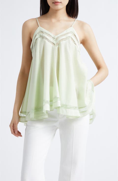 Voile Flounce Top