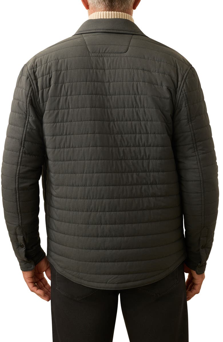 Faherty Horizon Series Insulated CPO Jacket, Alternate, color, Charcoal