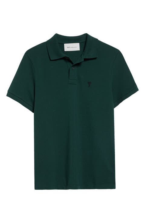 Ami de Coeur Embroidered Cotton Piqué Polo