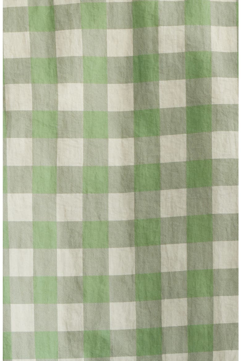 Off Grid Windbreaker Jacket, Alternate, color, GREEN GINGHAM