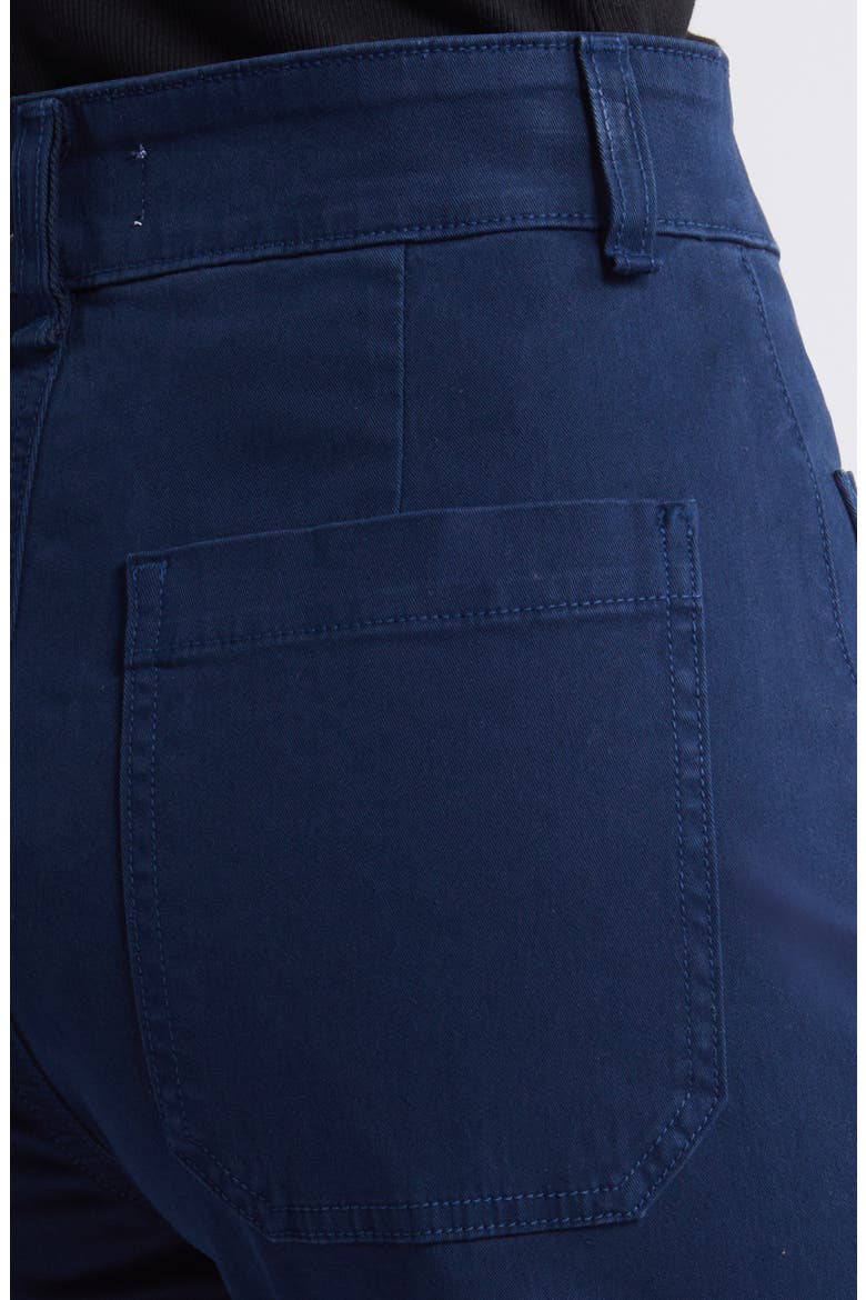 Sailor Wide Leg Twill Utility Pants, Alternate, color, NAVY