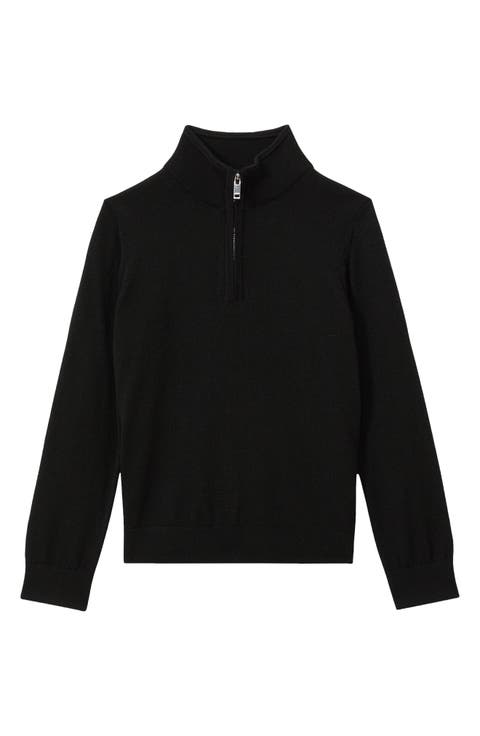 Kids' Blackhall Quarter Zip Wool Sweater (Big Kid)