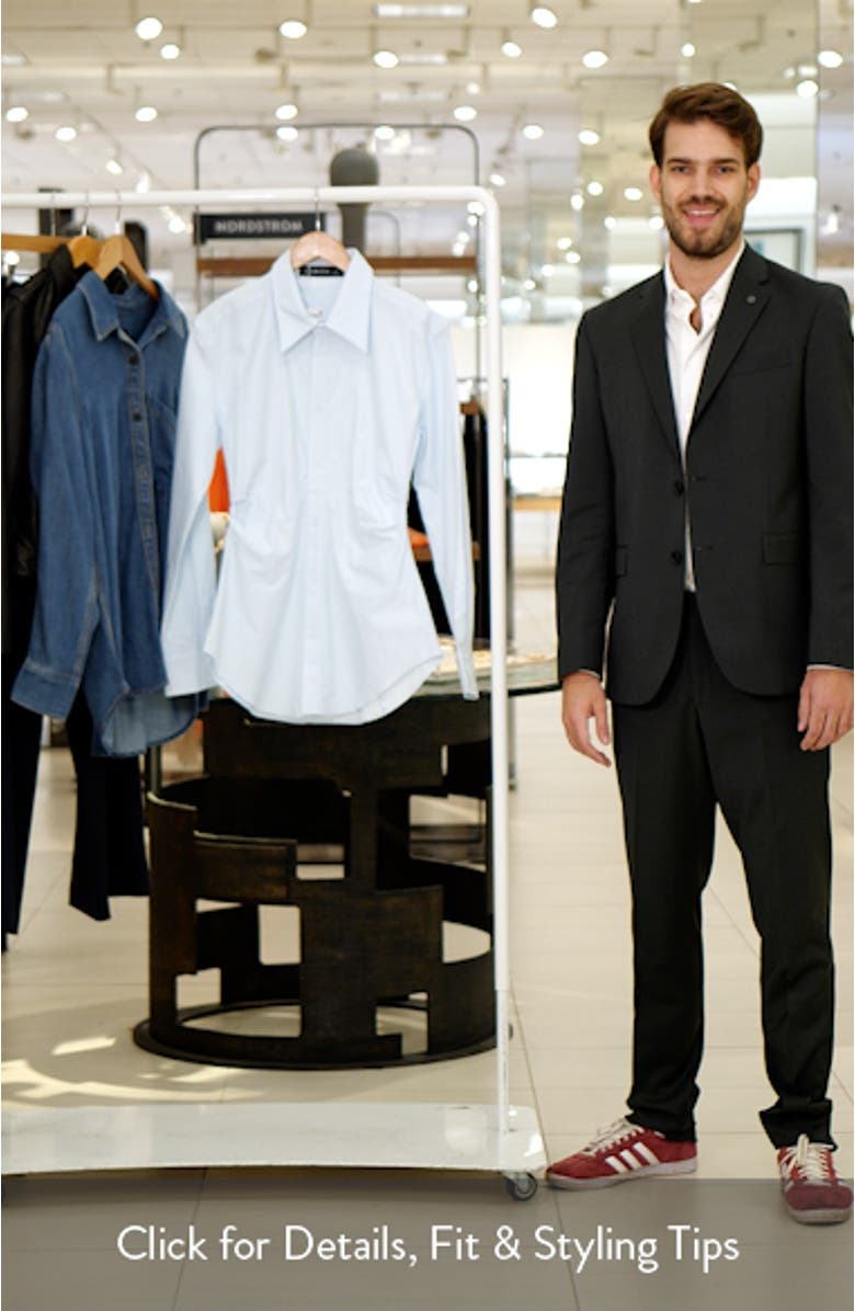 Naomi Pleated Cotton Shirt, sales video thumbnail