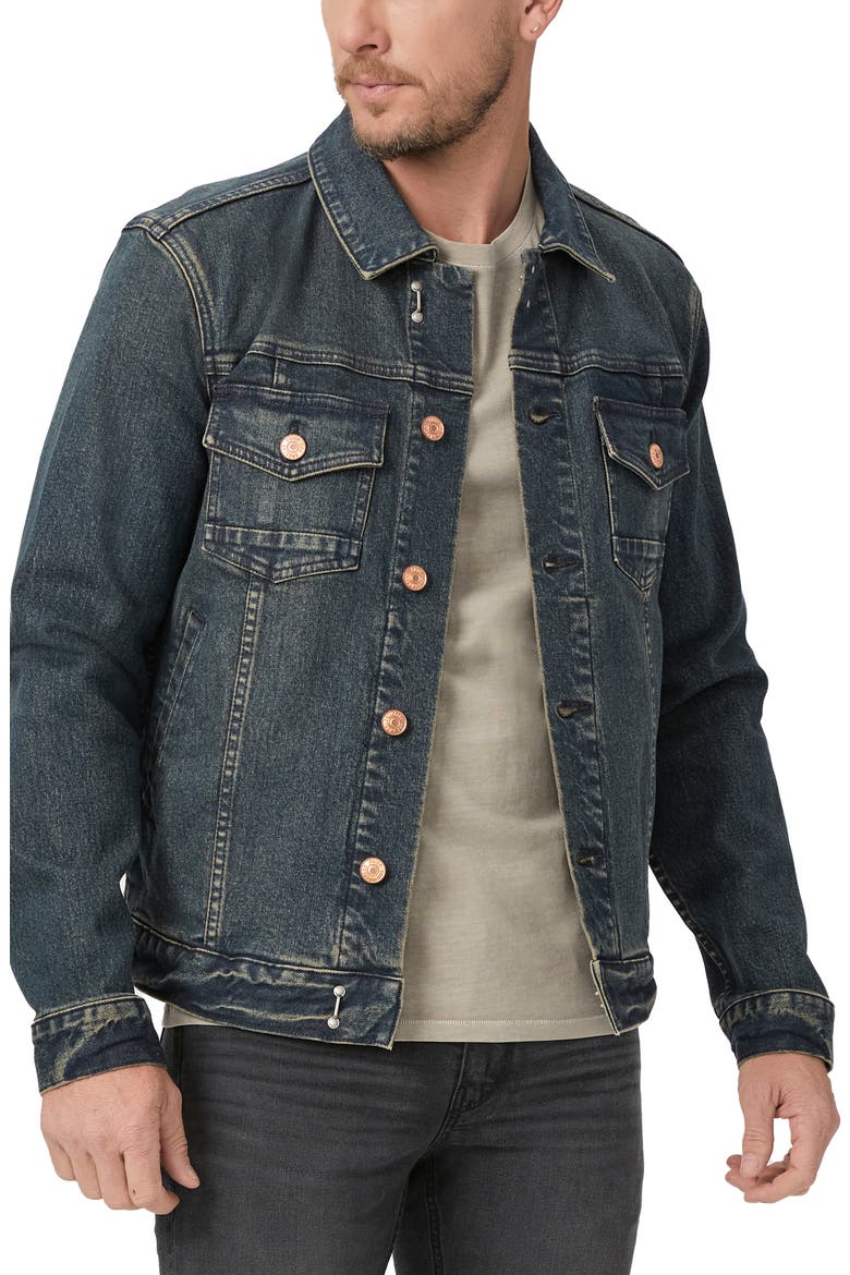 Scout Denim Trucker Jacket, Main, color, ROYER