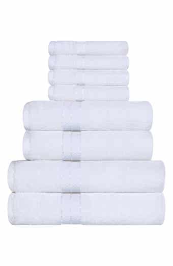 Superior Ultraplush Turkish Cotton Hotel Collection 8-Piece Towel Set