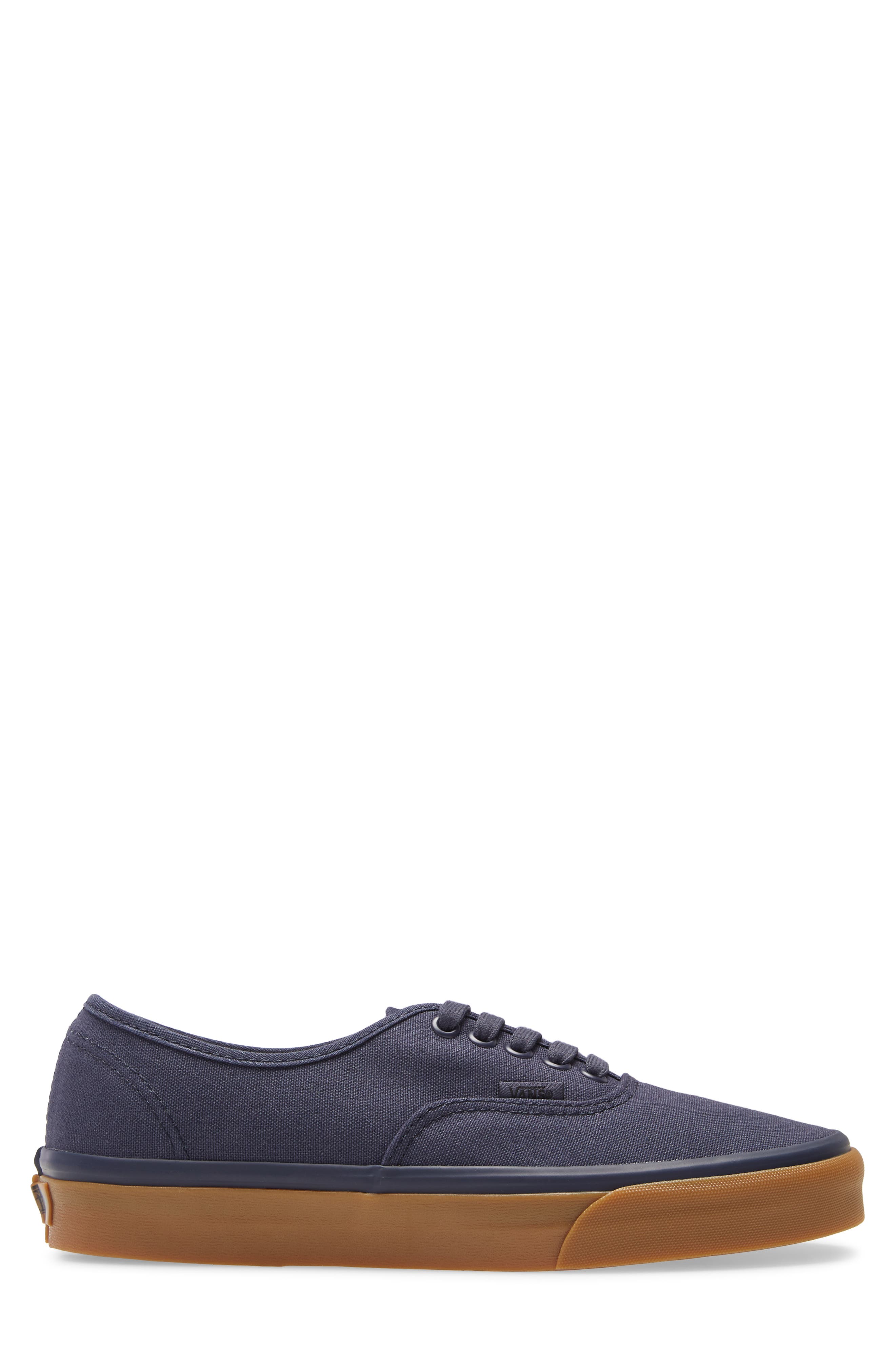 Authentic Sneaker, Alternate, color, PIG SUEDE DEEP TWILIGHT