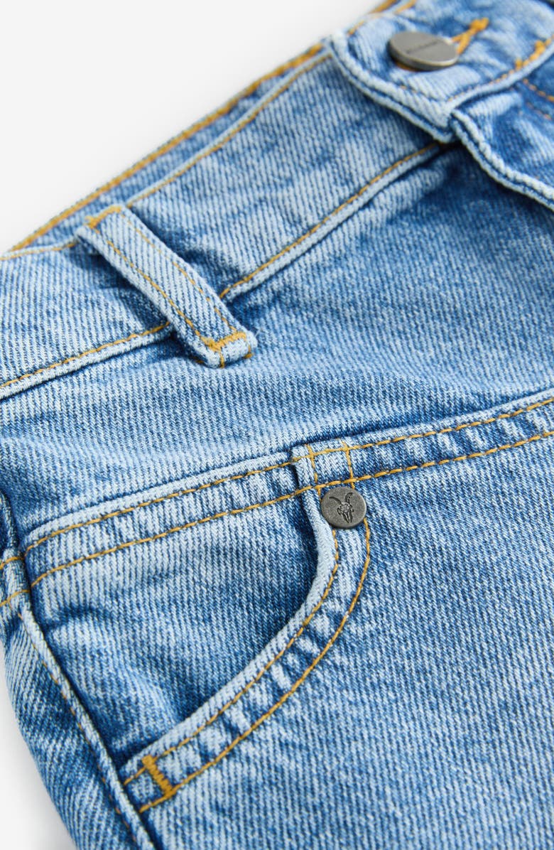 smALLSAINTS by ALLSAINTS Kids' Frayed Denim Shorts, Alternate, color, Blue