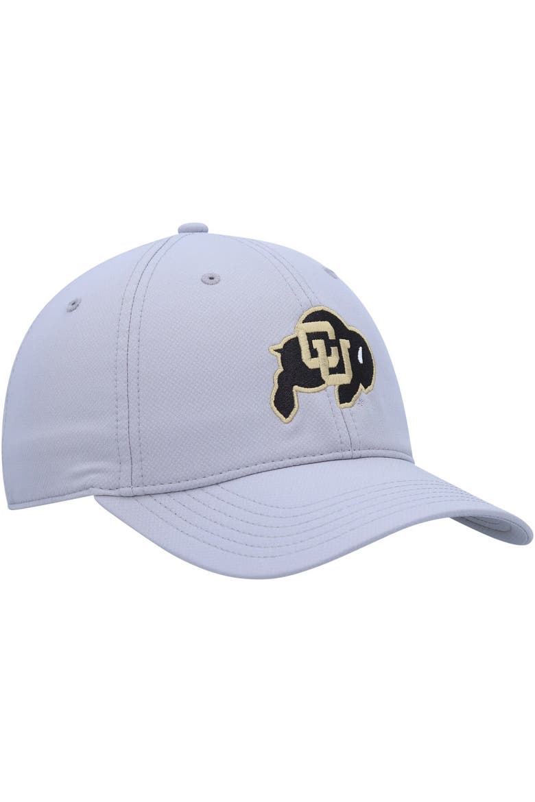 Men's Ahead Gray Colorado Buffaloes Frio Adjustable Hat, Alternate, color, Gray