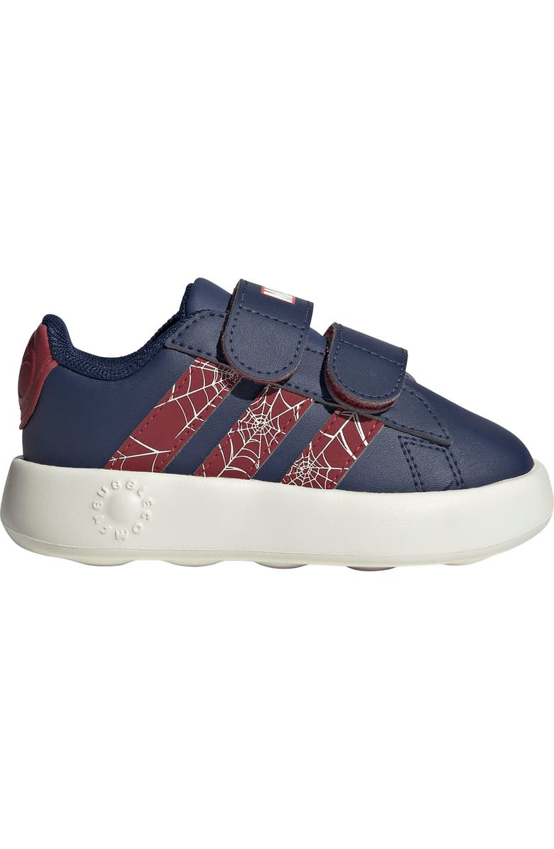 adidas Kids' Grand Court Sneaker, Alternate, color, Dark Blue/ Maroon/ Off White