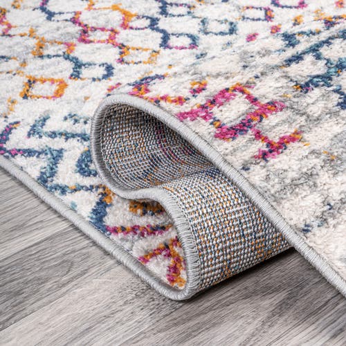 Jonathan Y Arta Moroccan Vintage Geometric Area Rug In Multi/cream