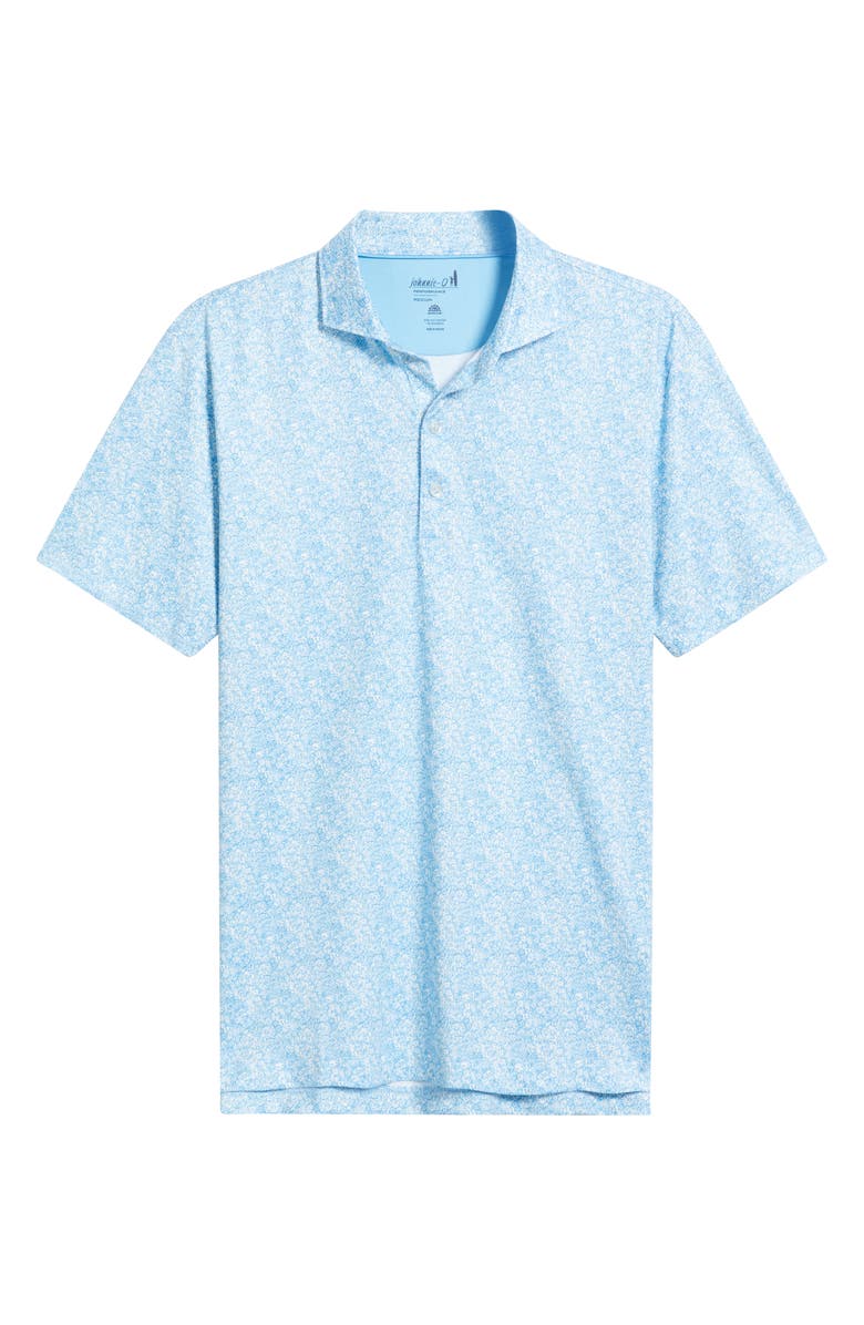 johnnie-O Wildflower Floral PREP-FORMANCE Golf Polo, Alternate, color, Mahalo