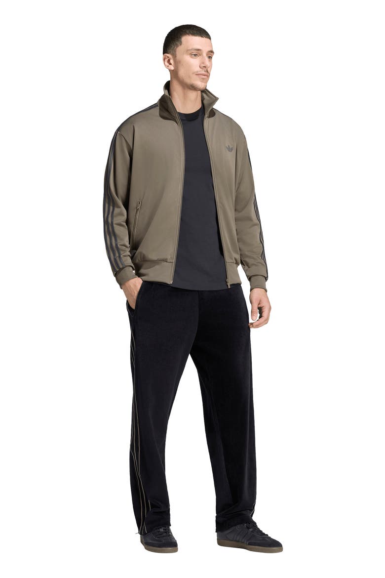 Firebird Velour Track Pants, Alternate, color, BLACK