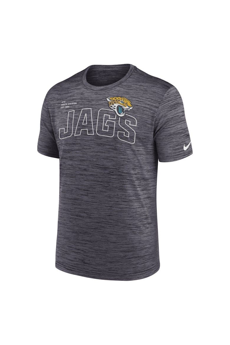 Men's Nike  Black Jacksonville Jaguars Velocity Arch Performance T-Shirt, Alternate, color, Black