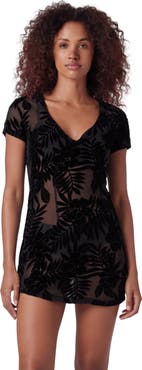 Lords of Harlech Country Floral Womens V-neck Mini Dress