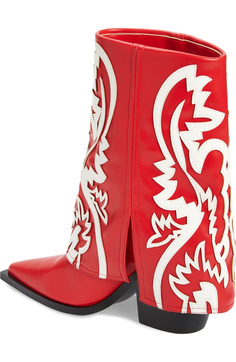 AZALEA WANG Esperanza Faux Leather Boot, Alternate, color,