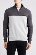 BOSS Hydro-X Water-Repellent Golf Half Zip Pullover