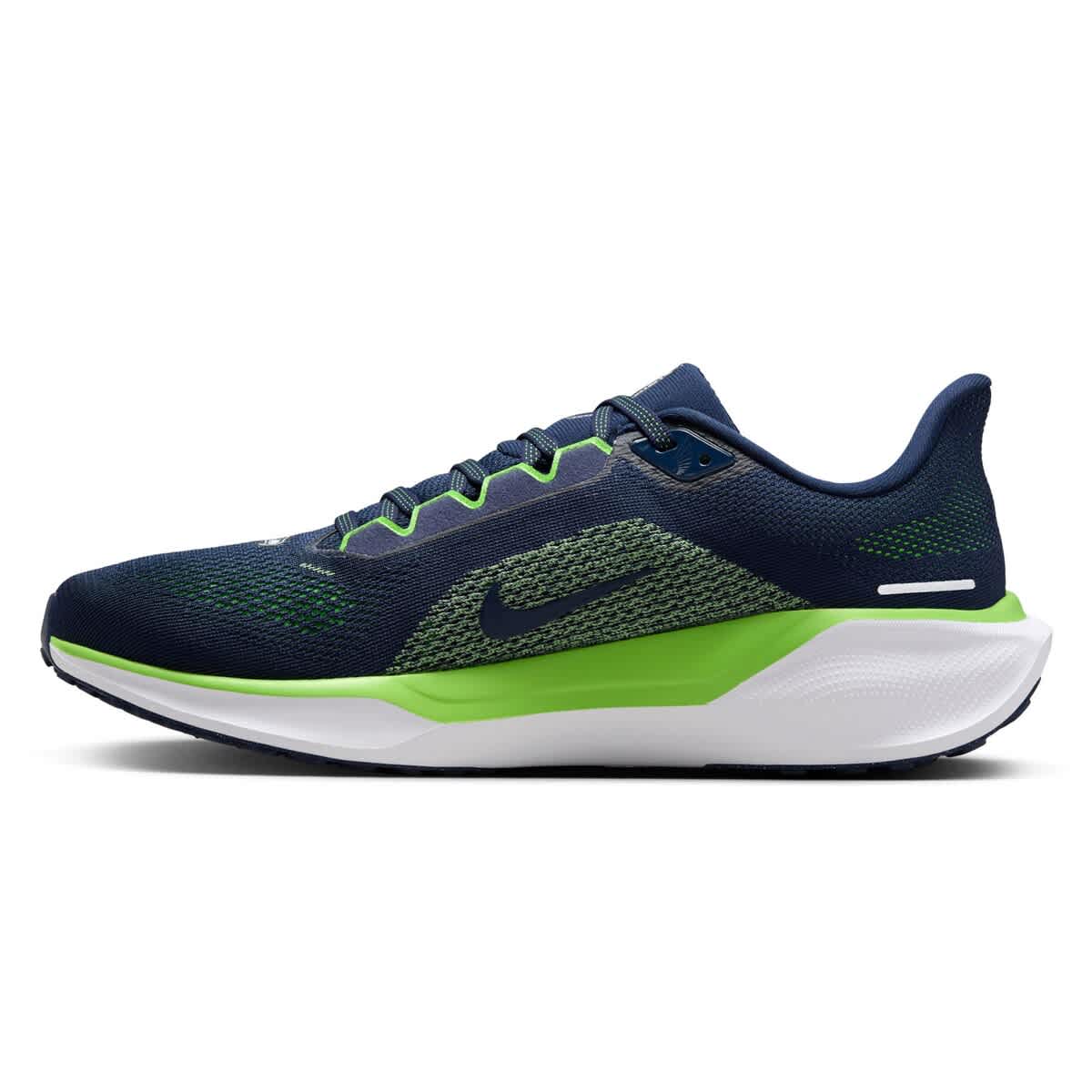 Nike Unisex Nike Navy Seattle Seahawks Zoom Pegasus 41 Running Shoes, Alternate, color, 