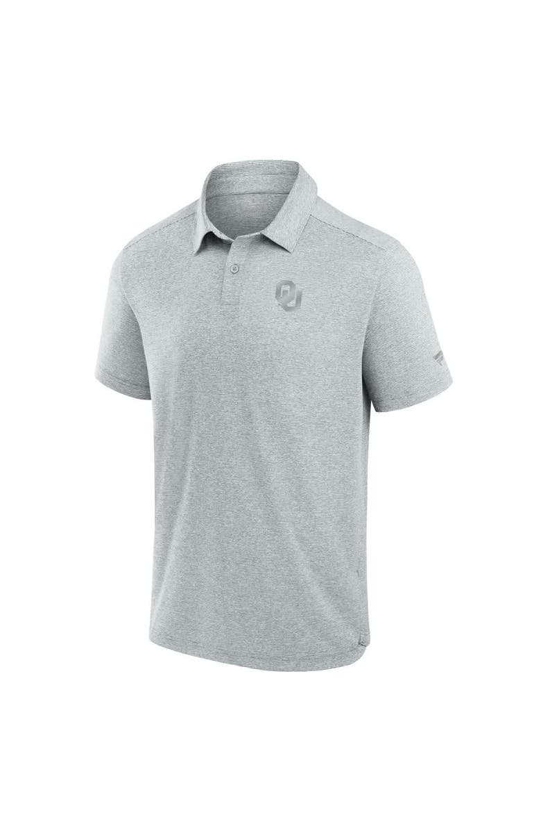 FANATICS Men's Fanatics Gray Oklahoma Sooners Performance Polo, Alternate, color, Gray