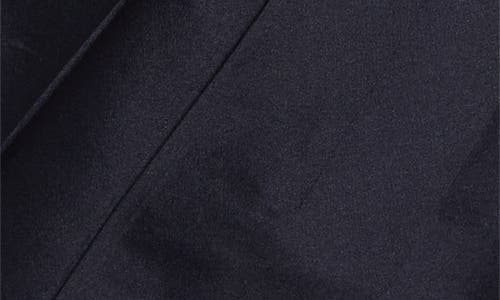 Shushu-tong Navy Pleated Midi Skirt In Navy Blue