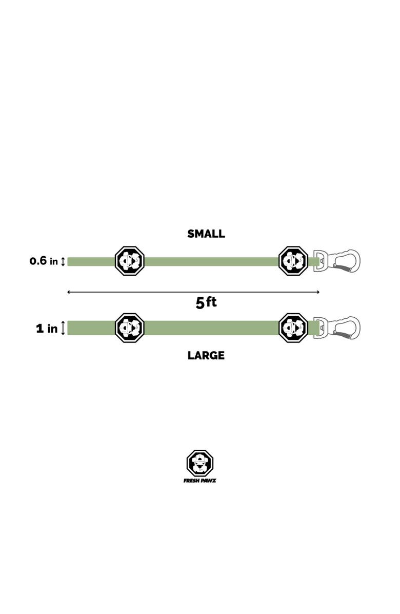 Fresh Pawz Le Fleur Dog Leash, Alternate, color, 