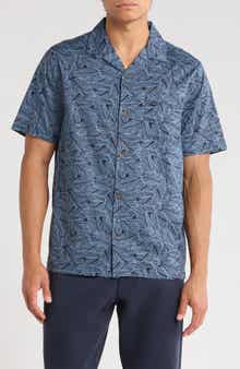 TravisMathew Afternoon Sun Woven Short Sleeve Shirt