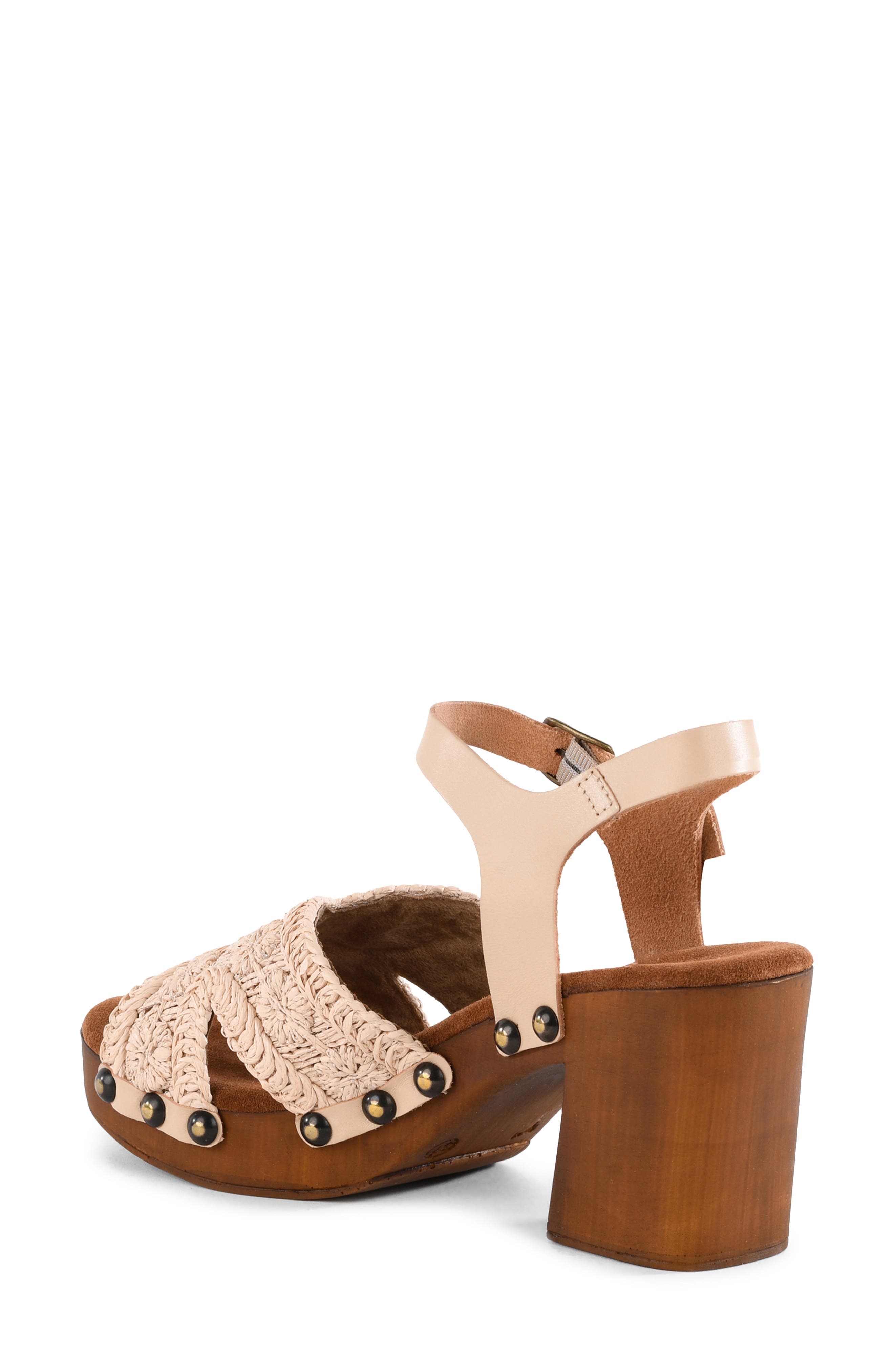 Seychelles Ravenna Ankle Strap Platform Sandal, Alternate, color, Natural