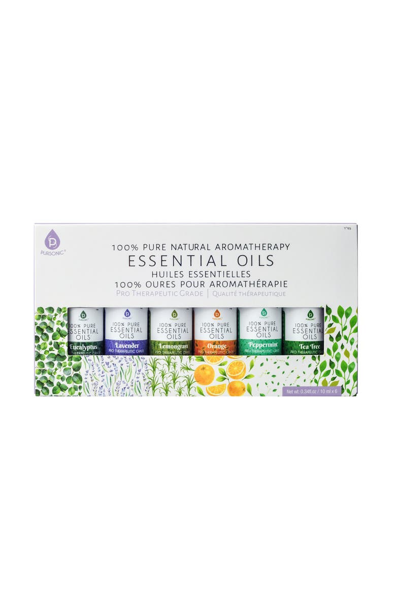 6 Pack of 100% Pure Essential Aromatherapy Oils Blends, Alternate, color, Dark Brow