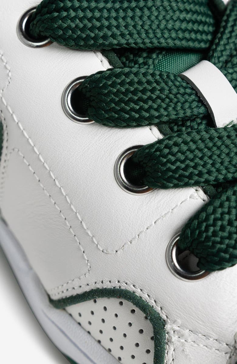 Freshy Steezy Lites Sneaker, Alternate, color, White/Green