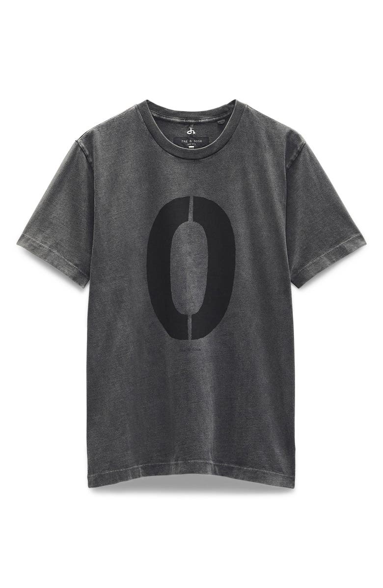 rag & bone Number 0 Graphic T-Shirt, Alternate, color, 