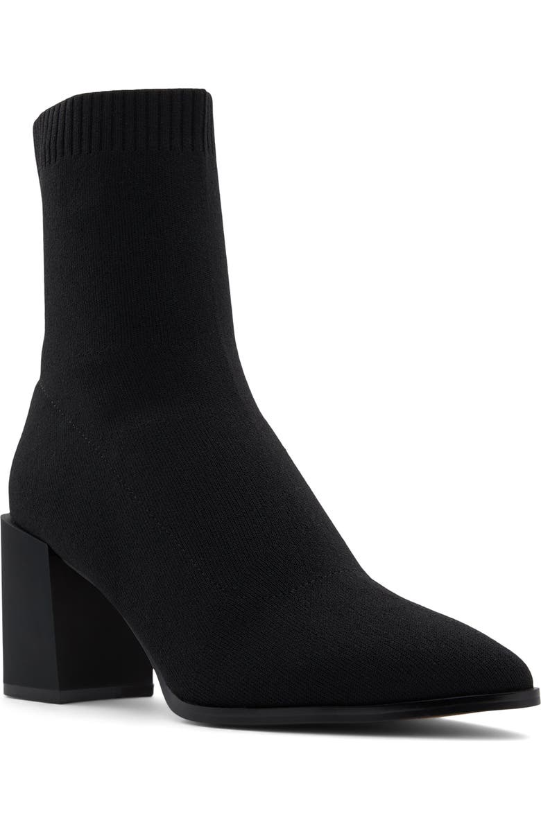 ALDO Stassy Almond Toe Bootie, Main, color,
