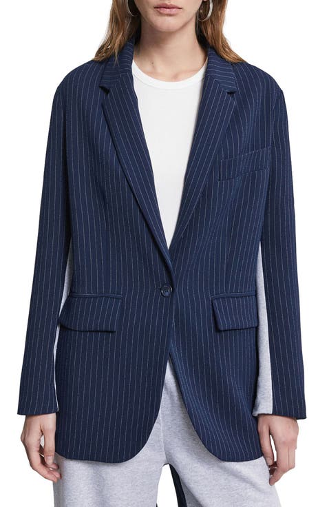 Jacket Made With A Two-Fabric