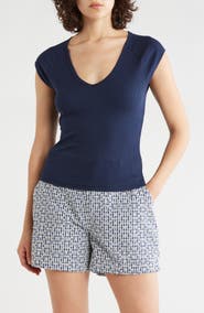 Sanctuary Raglan Sleeve V-Neck Top