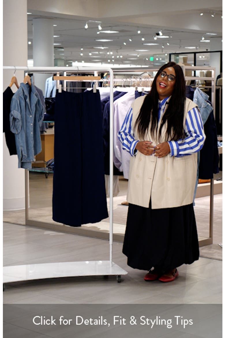 Relaxed Drawstring Waist Pants video