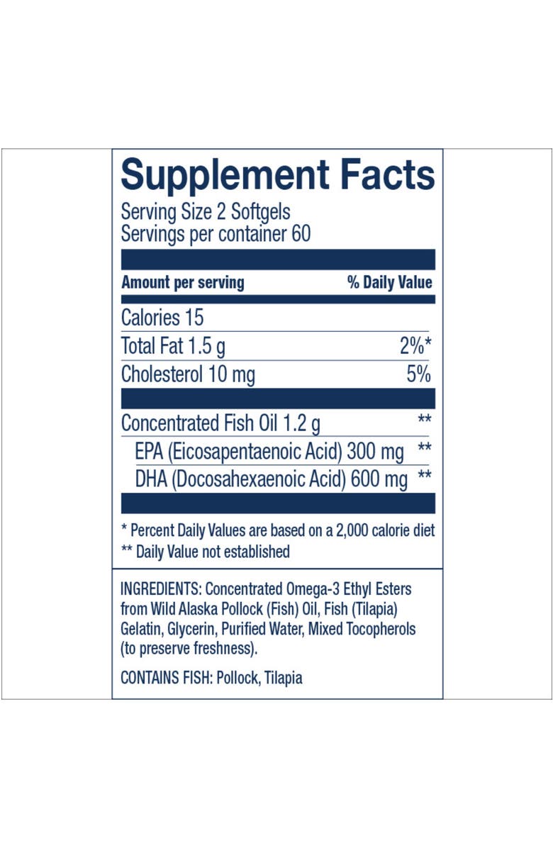Wiley's Finest Peak DHA Omega-3 120 Softgels, Alternate, color, NO COLOR