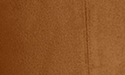 Kenneth Cole Faux Suede Pull On Wide Leg Pant In Brown