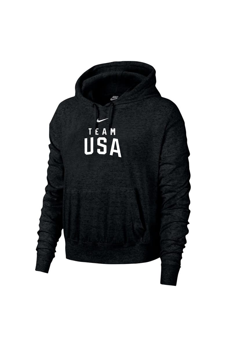 Nike Women's Nike Black Team USA Paris 2024 Olympics Gym Vintage Pullover Hoodie, Alternate, color, 