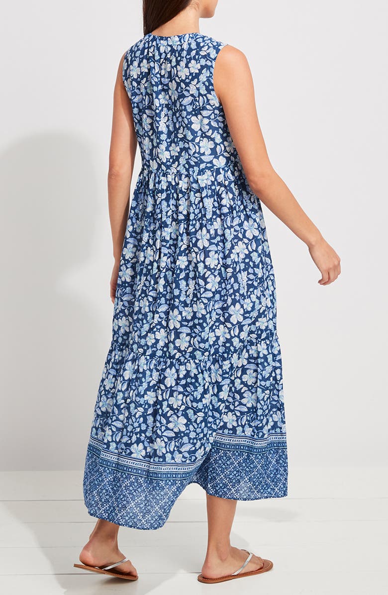 vineyard vines Hibiscus Tiered Dress, Alternate, color,