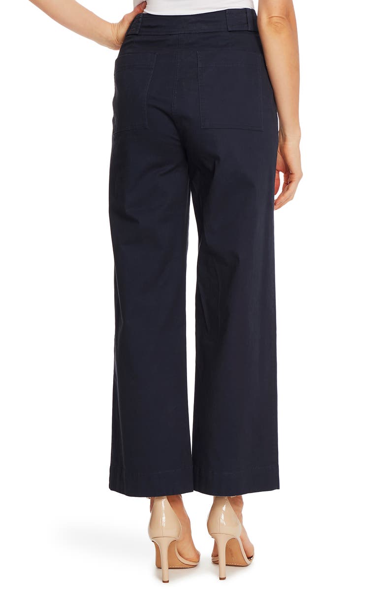 CeCe Stretch Twill Sailor Pants, Alternate, color, 