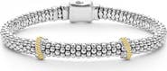 LAGOS Caviar Luxe Diamond Station Rope Bracelet