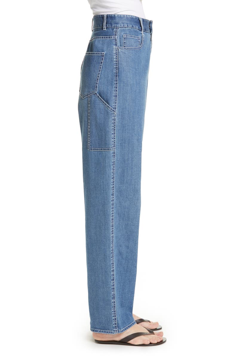 Tibi Denim Carpenter Pants, Alternate, color, 