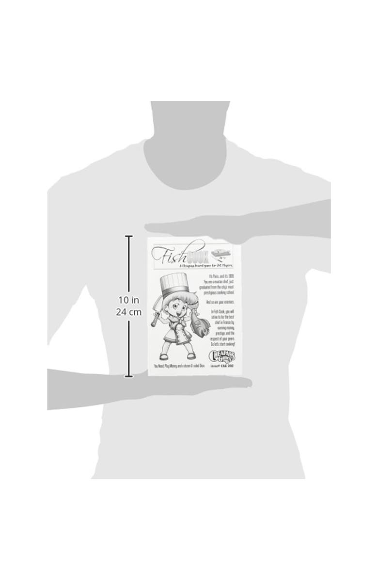 Cheapass Games Fish Cook Game, Board Game, Alternate, color,