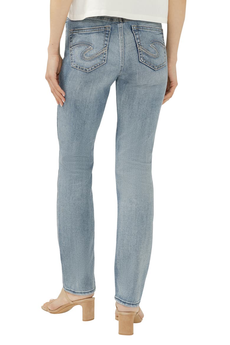 Avery Curvy Classic Straight Leg Jeans, Alternate, color, LYRIC