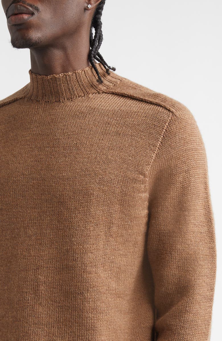 De Bonne Facture Countryside Wool Sweater, Alternate, color, Hazelnut