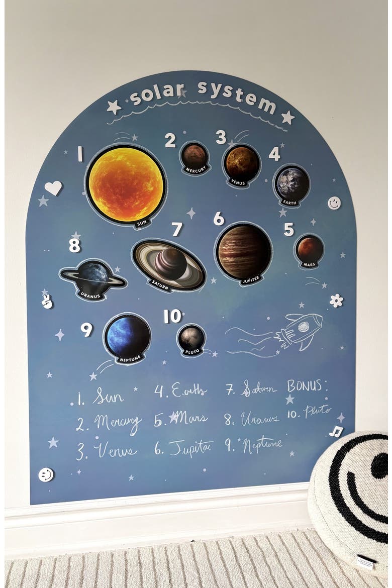 Solar System Magnets, Alternate, color, Multicolor