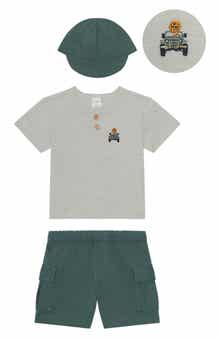 PL Baby by Petit Lem Three-Piece Safari Set