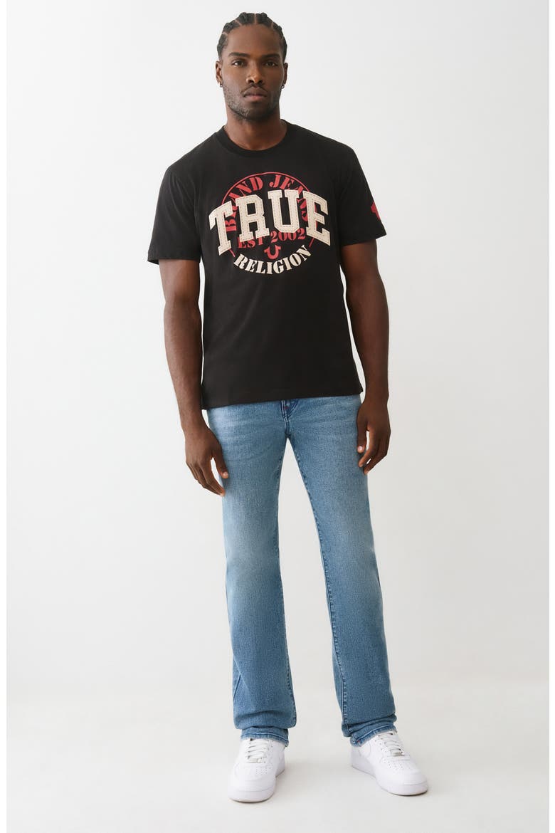 Ricky Straight Leg Jeans, Alternate, color, LIGHT PEPPERMINT WASH