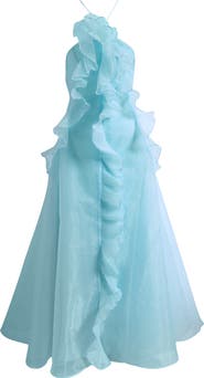 Sonya Moda Bela Ruffle Halter Dress